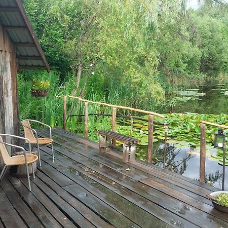 Idilliska Latgaliesu Lauku Maja Ar Melno Pirti Villa Aglona Dış mekan fotoğraf