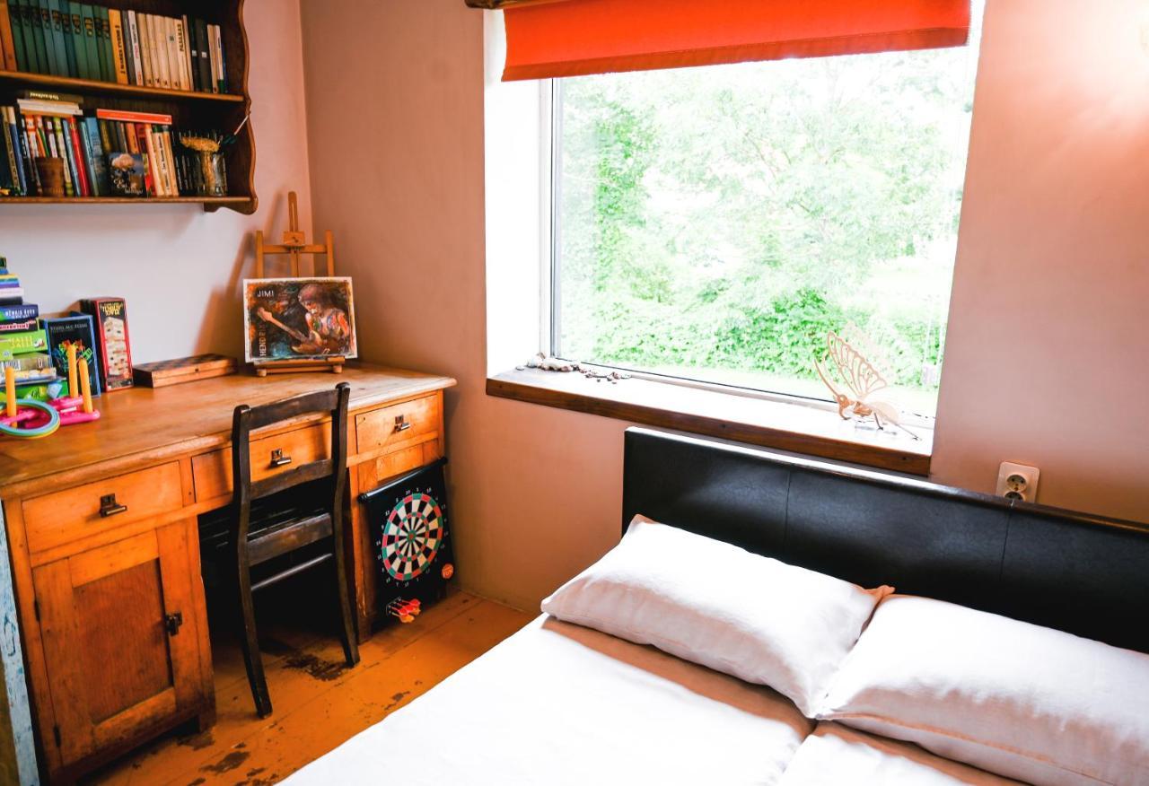 Idilliska Latgaliesu Lauku Maja Ar Melno Pirti Villa Aglona Dış mekan fotoğraf